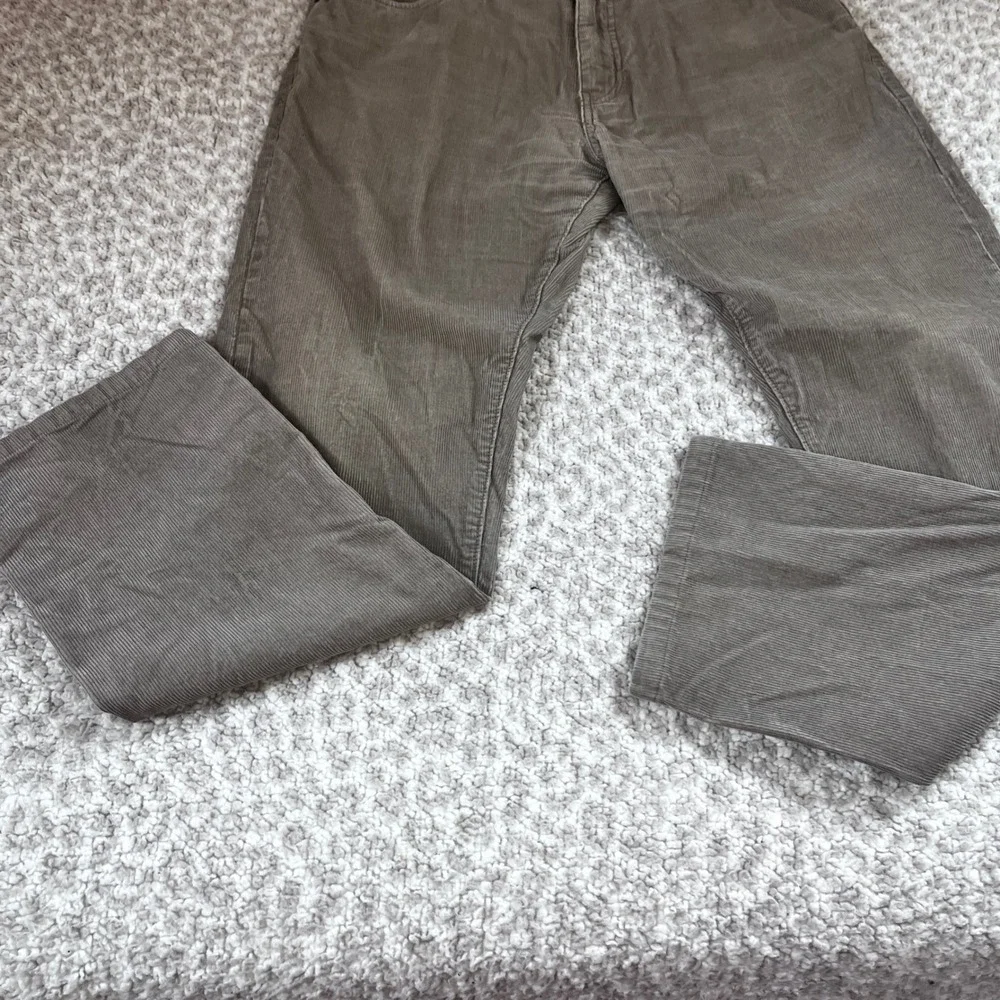 J. Crew The Sutton Corduroy Pants Mens‎ 33x32 Tan Khaki Straight Leg A8934